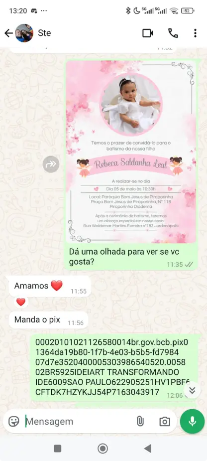Depoimento de Mãe 1