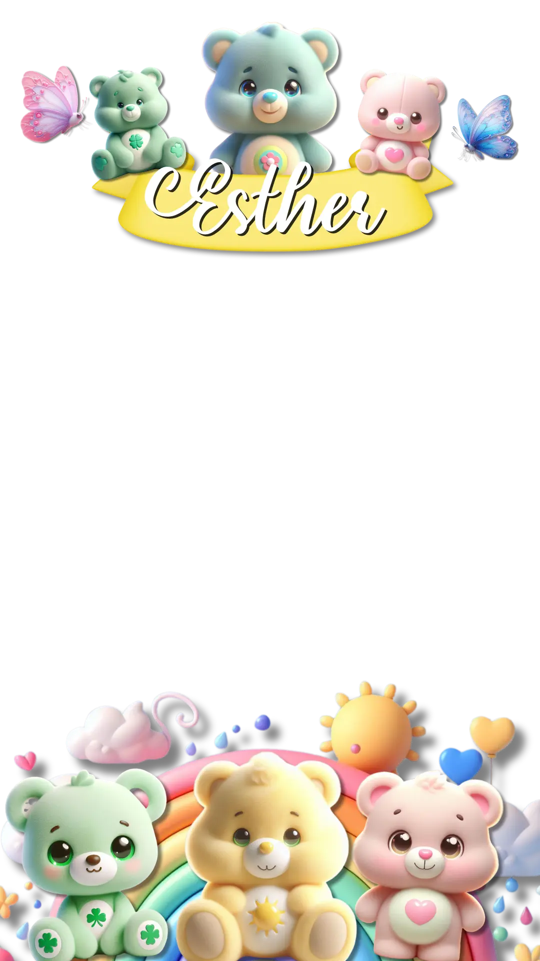 Filtro Ursinhos Carinhosos